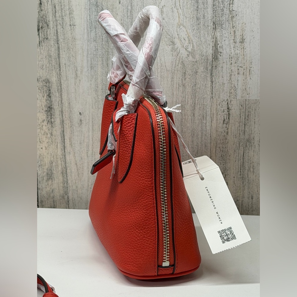 Tory Burch Mini Swing‎ Bag in Poppy Red - Picture 9 of 13